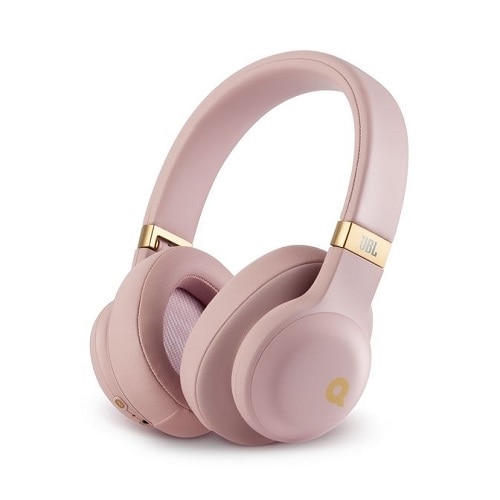 JBL E55BT - Quincy Edition - headphones with mic - full size - Bluetooth - wireless - dusty rose 1