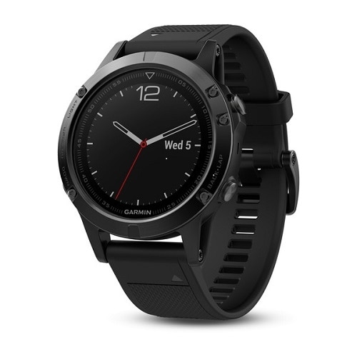 fēnix 5 Sapphire GPS/GLONASS watch - hiking, cycle, golf, running, swimming 1.2-inch | Dell