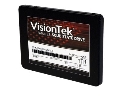 VisionTek 1 TB - internal - 2.5-inch - SATA 6Gb/s Solid State Drive - 900981 1