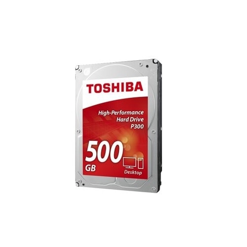 Toshiba P300 Hard drive 500 GB internal 3.5-inch SATA 6Gb/s 7200 rpm - buffer: 64 MB 1