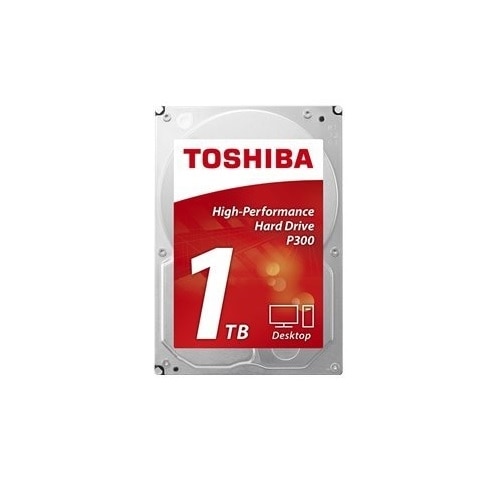 Toshiba P300 Hard drive 1 TB internal 3.5-inch SATA 6Gb/s 7200 rpm buffer: 64 MB 1