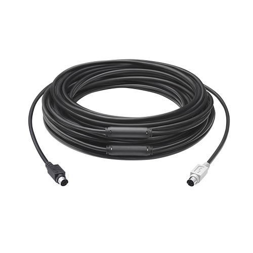 Logitech GROUP - Camera extension cable - PS/2 (M) to PS/2 (M) - 49 ft 1