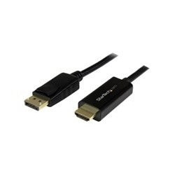 StarTech.com 5m (16 ft) DisplayPort to HDMI Converter Cable 4K - DP to HDMI - video cable - DisplayPort / HDMI - 16.4 ft 1