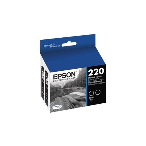 Epson 220 2-pack Black original ink cartridge 1