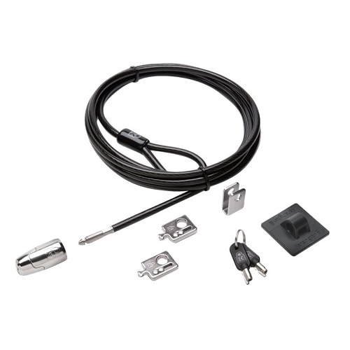 Kensington Desktop & Peripherals Locking Kit 2.0 Master Keyed on Demand Security cable lock - silver - 8 ft 1