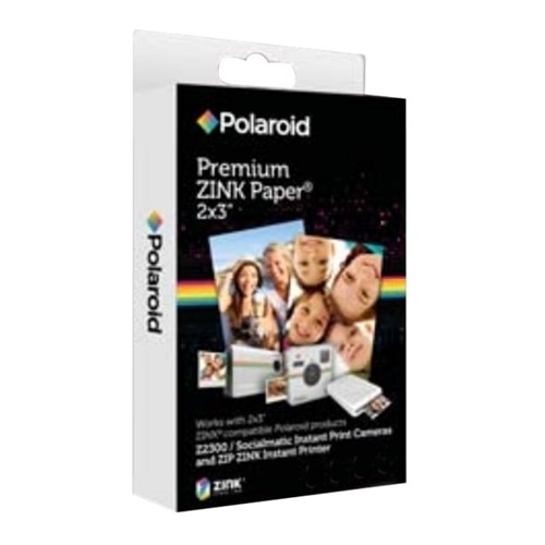 Papel fotográfico Polaroid M230 Zink Paper 2X3, 50 unidades