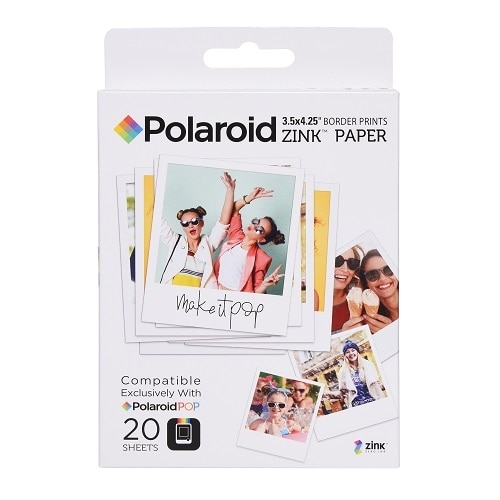 Polaroid Premium ZINK Paper - 88.9 x 107.95 mm 20 sheet(s) photo paper - for Polaroid POP 1