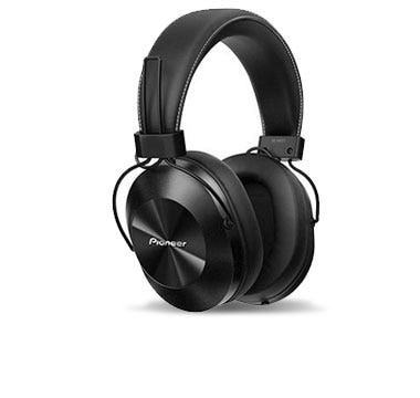 Pioneer SE-MS5T - Headphones with mic,  Hi- Res Capability  - full size - 3.5 mm jack - Black 1