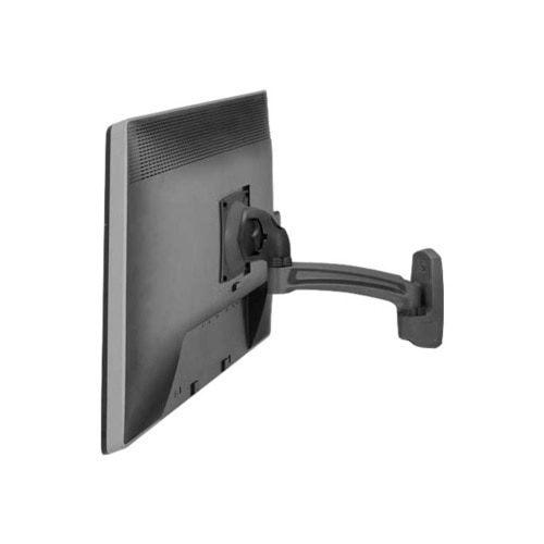 Chief Kontour Series K2W110B - Mounting kit (interface plate, wall mount, swing arm) - for LCD display - aluminum - black - screen size: 10"-30" - wall-mountable 1