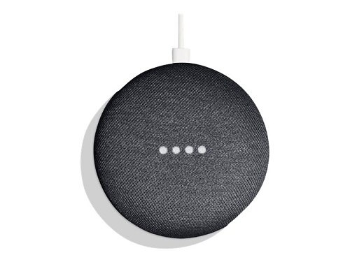 Google - Home Mini - Smart Speaker with Google Assistant - Charcoal 1
