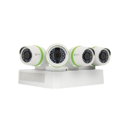 EZVIZ T434 3MP Wired Kits DVR + 4 camera(s) LAN 10/100 - 1 TB 1