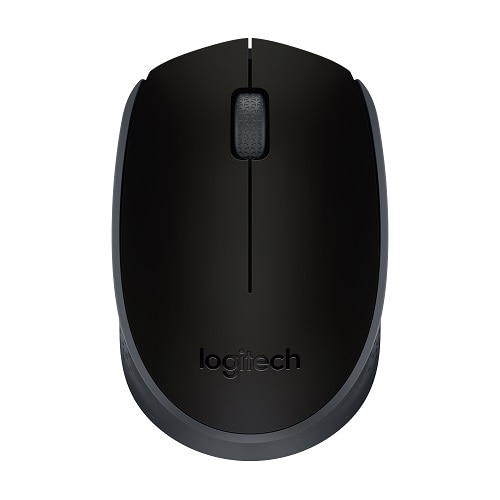 Logitech M170 USB Wireless Mouse - Black 1