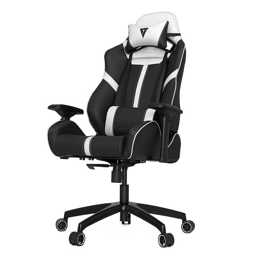 Vertagear Racing S-Line SL5000 - chair - aluminum alloy, PVC leather, high-density foam - black, white 1