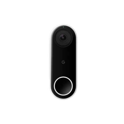 WIred Nest Hello Video Doorbell HD Smart WiFi Security Camera w/ Night Vision 