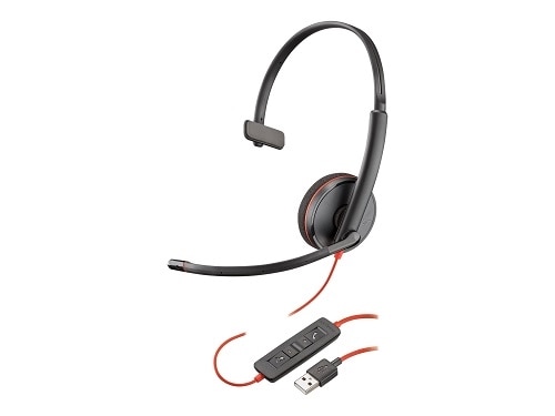 Plantronics Blackwire C3210 USB - 3200 Series Headset - on-ear - Wired - USB 1