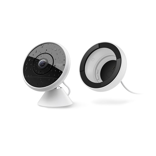 Logitech 2 Indoor/Outdoor - Surveillance Wired with Camera Window Kit | Dell USA