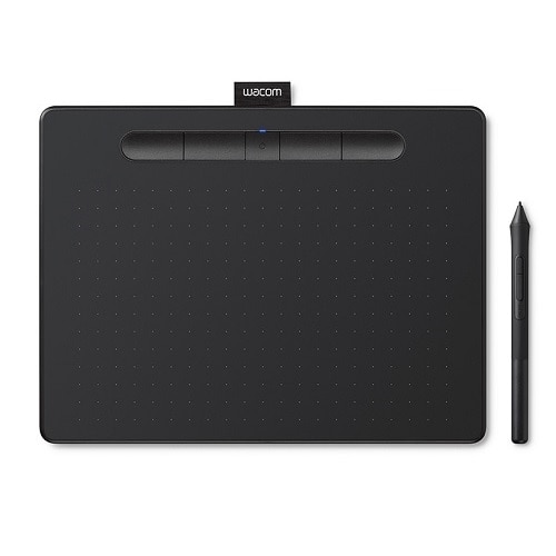 Wacom Intuos Small Wireless Graphics Drawing Tablet - Black 1