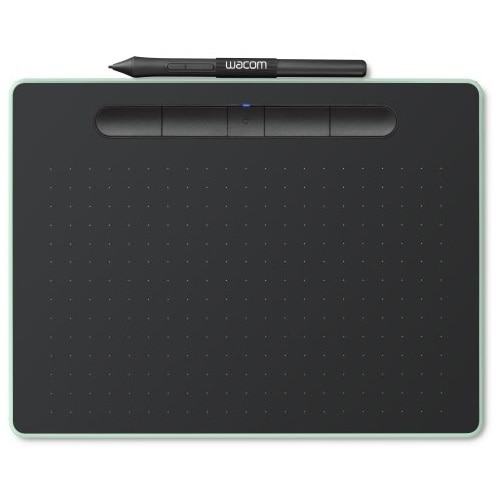 Wacom Intuos Medium Wireless Graphics Drawing Tablet - Pistachio Green 1