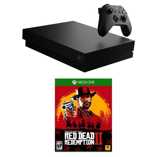 Microsoft Xbox One S Red Dead Redemption 2 Bundle: Xbox One S 1TB