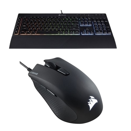 Corsair Gaming K55 RGB Keyboard with HARPOON RGB Mouse 1