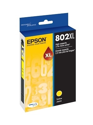 Epson T802 with Sensor Yellow Original - ink cartridge - for WorkForce Pro WF-4720, WF-4730, WF-4740 1