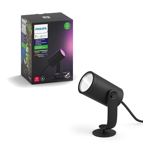 Philips Hue White and Color Ambiance Lily Outdoor Spot Light Extension Kit 1