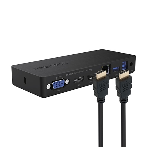 VisionTek USB 3.0 Docking Station - VT1000 W/ HDMI Cable 1