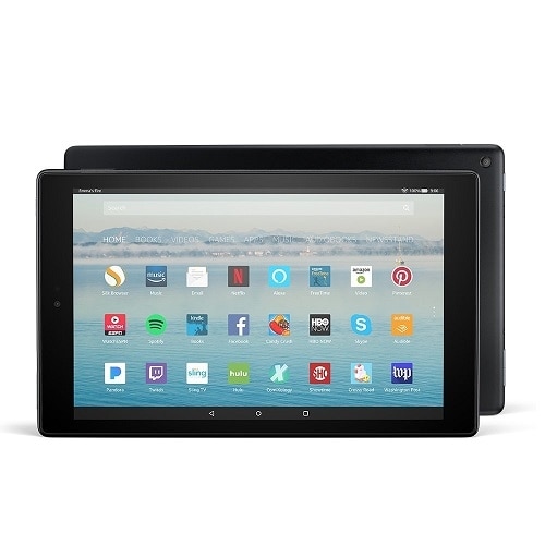 Amazon Fire HD 10 Tablet with Alexa Hands-Free, 10.1