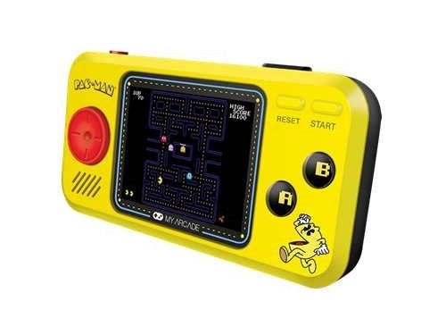 Pocket Arcade Hangman Handheld Game Electronic Gaming Toy Black Yellow Fast  Ship
