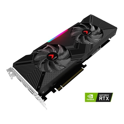 Nedgang Gammeldags skrive PNY XLR8 GeForce RTX 2080 Gaming Dual Fan - Overclocked Edition - graphics  card - GF RTX 2080 - 8 GB - black/red | Dell USA