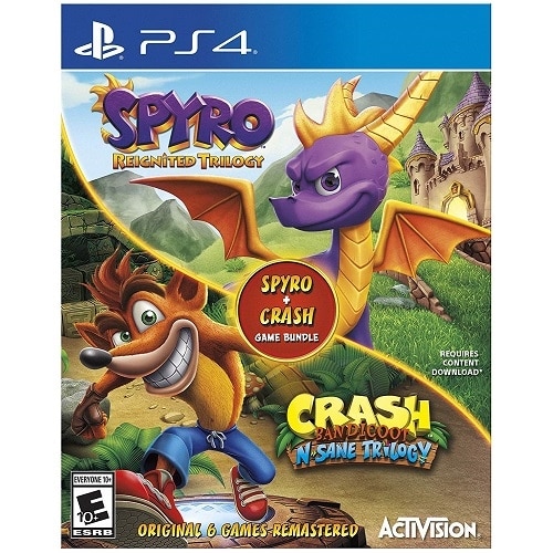 Seminar forberede værdighed Spyro Reignited Trilogy & Crash Bandicoot N'Sane Trilogy Bundle - PS4 |  Dell USA