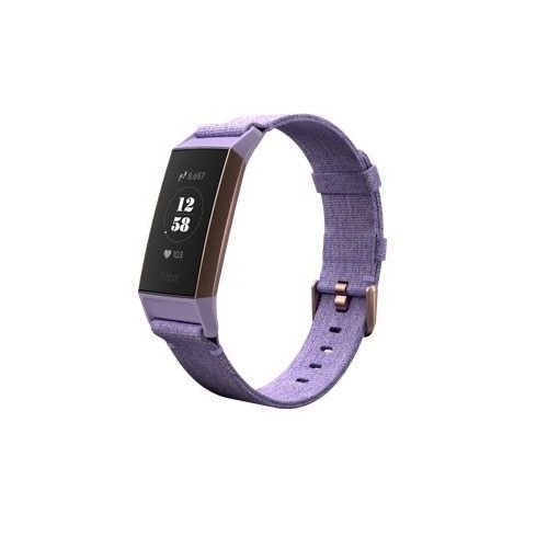 FITBIT CHARGE 3 ADVANCE FITNESS TRACKER IN ROSE GOLD! 