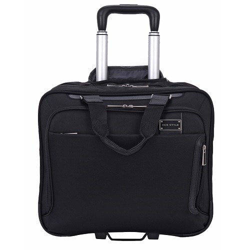 Tech Exec Rolling Case Fits up to 15.6in + Ipad/Tablet Pocket 1