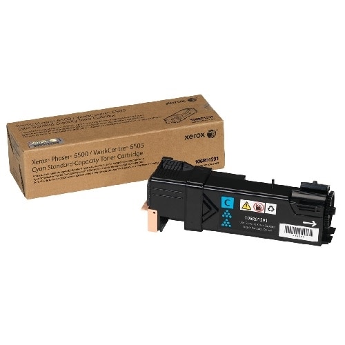 Xerox Phaser 6500 - Cyan - original - toner cartridge - for Phaser 6500; WorkCentre 6505 1
