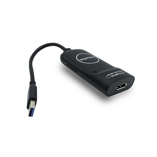 USB 3.0 to DisplayPort Adapter - 4K Support External Video Adapter for additional displays - VT70 - VisionTek 1