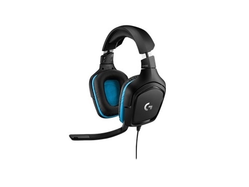Logitech Gaming Headset G432 - Headset - 7.1 channel - full size - wired - USB, 3.5 mm jack - black 1