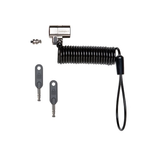 Kensington ClickSafe Portable Keyed Laptop Lock - Security cable lock - black - 6 ft 1