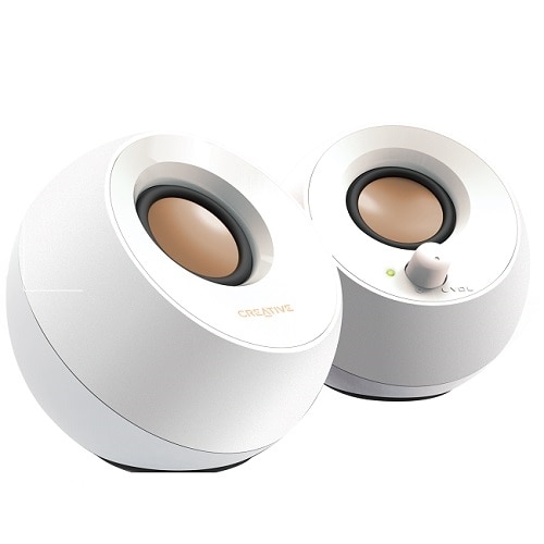 Creative Pebble Speakers for PC 4.4 Watt - White 1