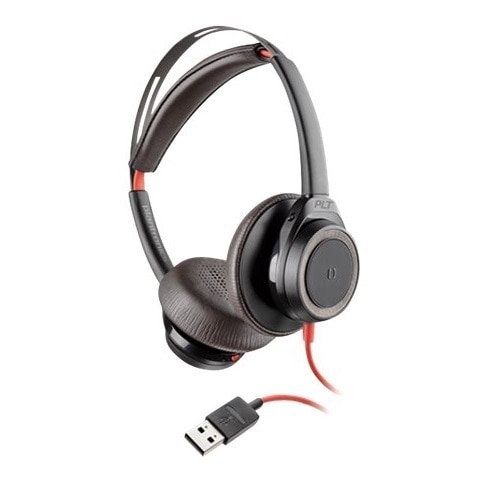 Poly Blackwire 7225 - Headset - on-ear - wired - active noise canceling - USB - black 1