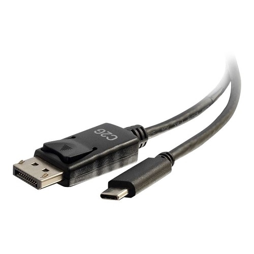 C2G 12ft USB C to DisplayPort 4K Cable Black - External video adapter - USB-C - DisplayPort - black 1