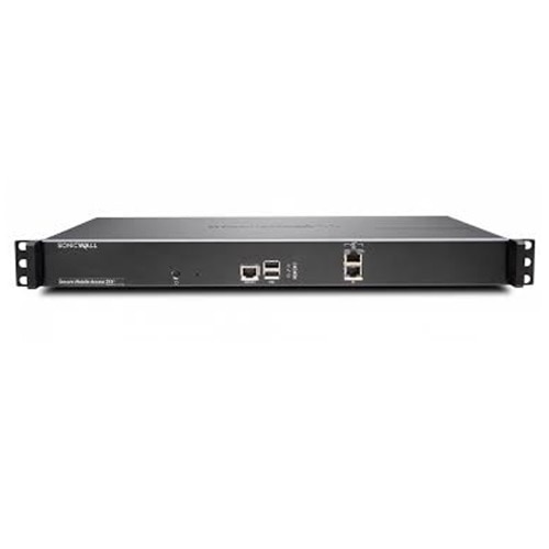 SonicWall Secure Mobile Access 210 - Security appliance - 5 users - GigE - 1U - rack-mountable 1