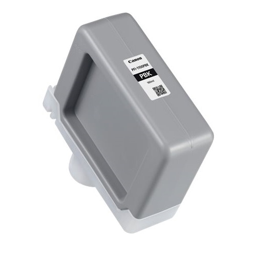 Canon PFI-1100 PBK Original Inkjet Ink Cartridge - Photo Black Pack 1