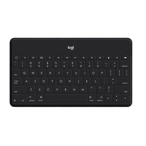 Logitech Keys-To-Go Portable Wireless Keyboard for iPhone®, iPad®, and Apple TV® - Black Dell USA