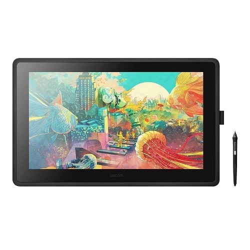 Wacom Cintiq 22 - Digitizer w/ LCD display - right and left-handed - 18.7 x 10.6 in - electromagnetic - wired - HDMI, USB 2.0 1