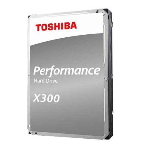 Toshiba X300 Performance - Hard drive - 12 TB - internal - 3.5" - SATA 6Gb/s - 7200 rpm - buffer: 256 MB 1