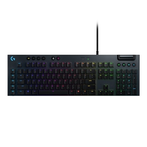 Logitech G815 LIGHTSYNC RGB USB Wired Mechanical Gaming Keyboard - Tactile Key Switch 1