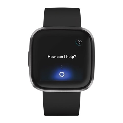 Fitbit - Versa 2 Smartwatch - Carbon/Black 1
