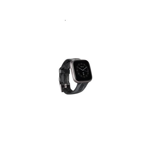 fitbit versa charcoal woven band