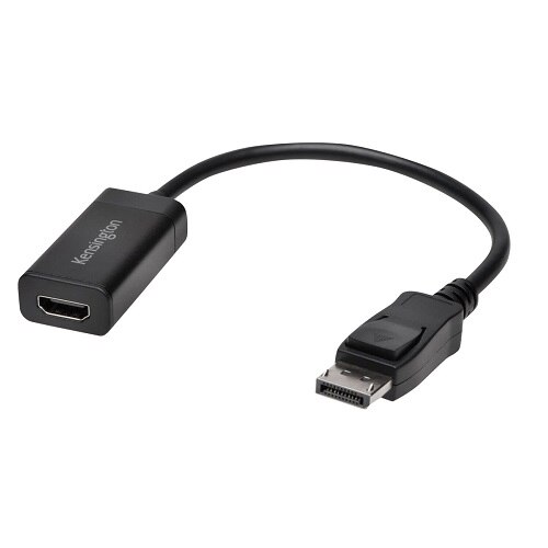 Kensington VP4000 4K Video Adapter - Video / audio adapter - DisplayPort (M) to HDMI (F) 1