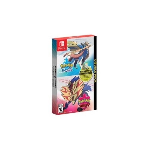 Pokemon Sword + Pokemon Shield - 2 Game Bundle - Nintendo Switch: Video  Games 